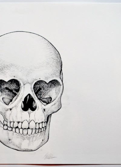 Heart Skull Sketch | Clutter Magazine